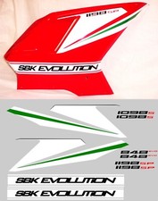Adesivi carene laterali grafica tricolore Ducati 848/1098/1198/S/R/SP/E "V360"
