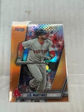 J.D. Martinez 2019 Bowman's Best Orange Refractor #67 #03/25 NrMt