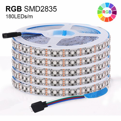 12V RGB LED Strip Waterproof Lights Flexible Tape Self Adhesive Band Lighting 5M - Picture 2 of 12