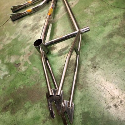 1989 BADD & Company Pro Frame & Fork - Rare Old School BMX Chrome