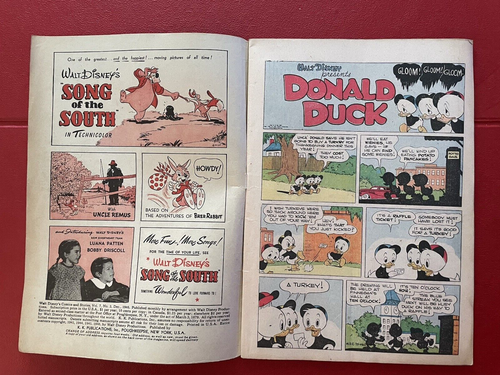 Vintage Walt Disney's Comics and Stories Comic Book December 1946 Vol. 7 Nr. 3 - Bild 4 von 17