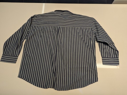 Cotton On Striped Loos Fit Shirt Women's Size XL Blue and Green Casual Beach Fit - Picture 3 of 6