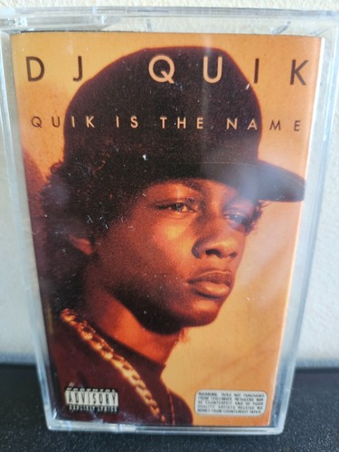 DJ QUIK Quik Is The Name 1991 CASSETTE TAPE HIP HOP GANGSTA RAP PROFILE RECORDS