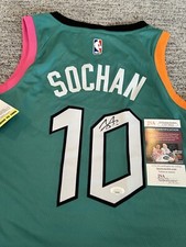 Jeremy Sochan Signed San Antonio Spurs City Edition Jersey JSA COA Auto NBA