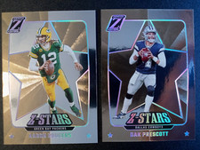 (2) 2022 Panini Zenith Z-Stars Aaron Rodgers # ZS-16,21 Green Bay Packers
