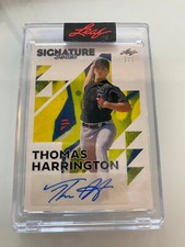 Thomas Harrington 1/1 Autograph RC Rookie 2023 Leaf Signature Series Pirates 
