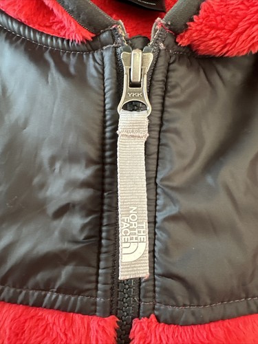 NEW $109 The North Face Oso Soft Fleece Red Hoodie Jacket Kids XL or Adult XS - Picture 6 of 15