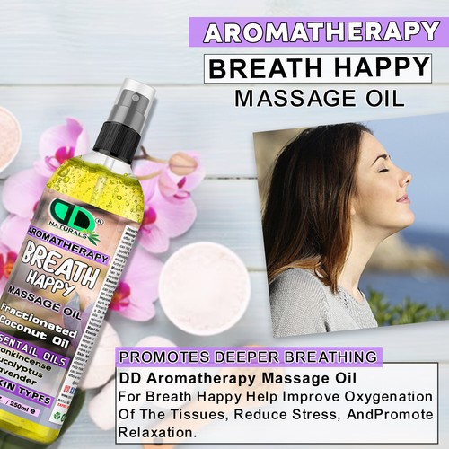 Massage Oil Blends Using Pure Essential Oils Aromatherapy Skin Friendly - Picture 3 of 21