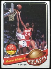 1979-80 Topps #100 Moses Malone Houston Rockets - All-Star