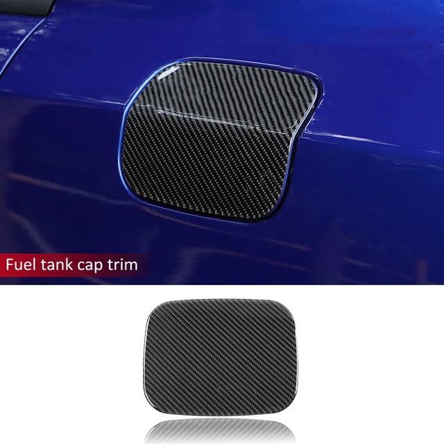Gas Door Cover Cap for Dodge Charger 20152019 Fuel Tank Cover Carbon