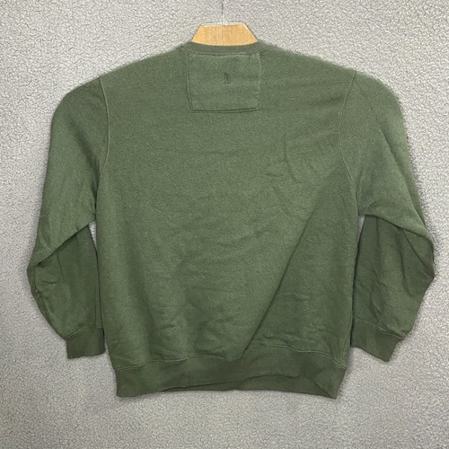 GH Bass Men's Sweater XXL Dark Green Crew Neck Pullover Long Sleeve Normcore - Picture 2 of 8