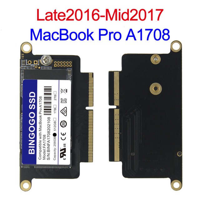 NEW 256GB SSD For APPLE MacBook Pro 13 A1708 NonTouch Bar Models (2016 - 2017) NEW 256GB SSD For APPLE MacBook Pro 13 A1708 NonTouch Bar Models (2016 - 2017)