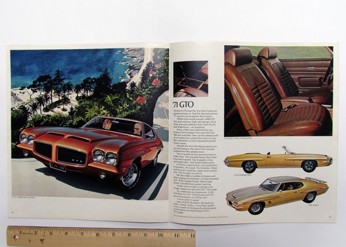 1971 Pontiac Dealer Literature. NOS. - Picture 2 of 2