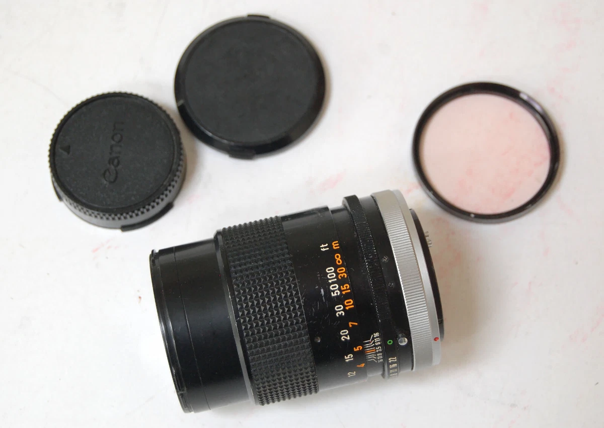Canon FD f/3.5 Camera Lenses 135mm Focal for sale - eBay