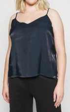 Vero Moda Tank Top Tank Top Spaghetti Straps Navy Womens Sz 16 NEW NWT N82