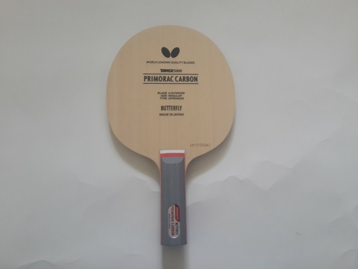 Butterfly Primorac Carbon Table Tennis Racket Blade Bat Power Play FL/ST Handle
