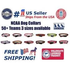 Pets First NCAA Dog Collar & Cat Collar Heavy-duty Durable & Adjustable Collar