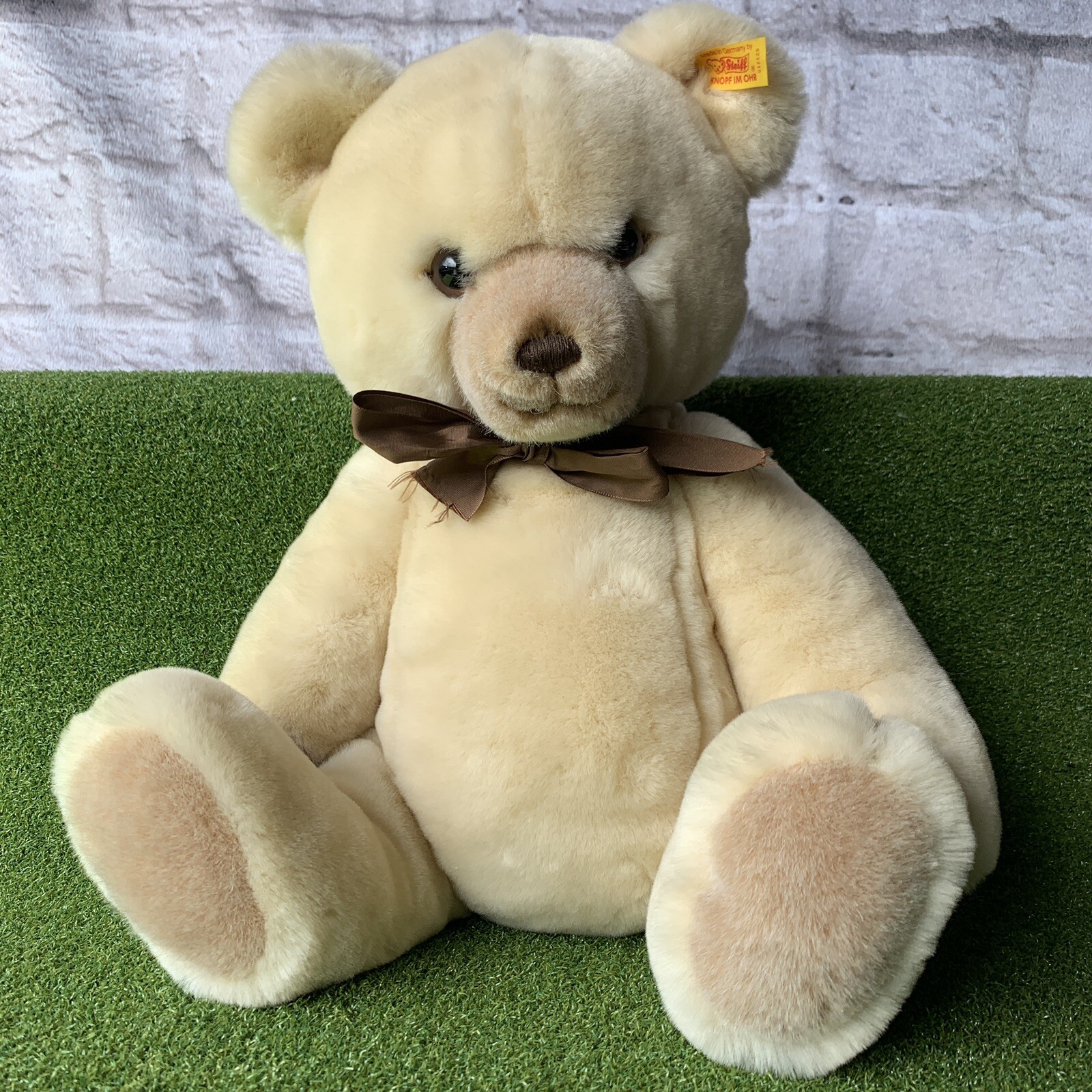 vintage steiff teddy ʕ•ᴥ•ʔ♩ ブラウン クマさん-