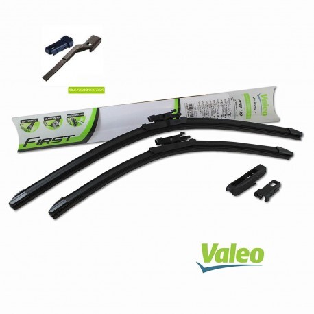 COPPIA SPAZZOLE TERGICRISTALLO ANT. VALEO IN GOMMA ALFA ROMEO BRERA DAL 2006- - Imagen 2 de 4