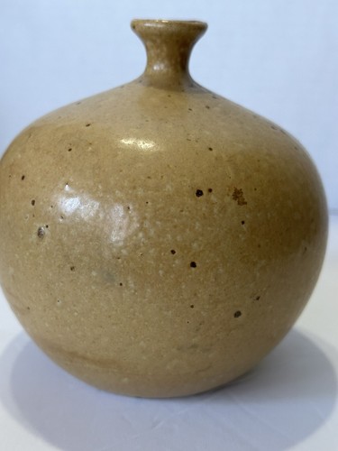 Vaso per erbacce color senape in ceramica senza marchio 5 pollici - Foto 6 di 10