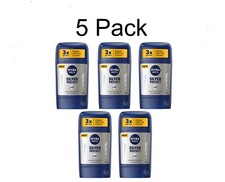 5x Men Stick Antiperspirant NIVEA SILVER PROTECT, 50 ml / 1.7 fl oz