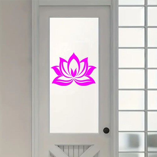 Lotus Flower Vinyl Car Decals Window Bumper Waterproof Stickers - Picture 2 of 15