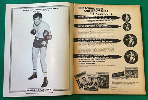 Boxing Illustrated Wrestling News Magazine November 1960 Volume 2, No. 11 - Picture 3 of 12