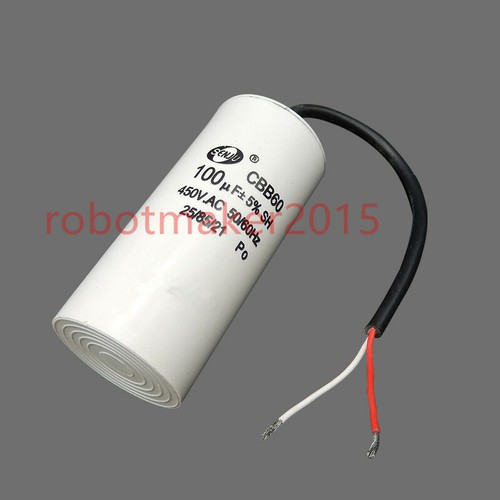 CBB60 30UF/35UF/40UF/45UF/50UF/60UF/70UF/80UF/100UF 450VAC 450VAC Kondensator (Draht) - Bild 7 von 7
