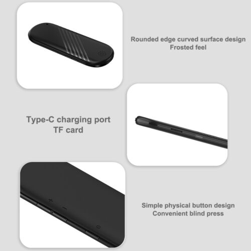 Altoparlante Bluetooth 5.3 sotto cuscino cassa audio ricaricabile subwoofer per viaggio - Foto 9 di 18