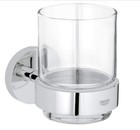 Grohe 40447001 Essentials Glass With Holder