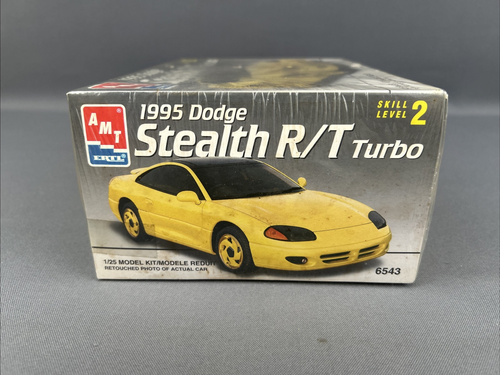 Sealed AMT Ertl 1/25 Scale Model Kit 1995 Dodge Stealth R/T Twin Turbo #6543 - Picture 6 of 7