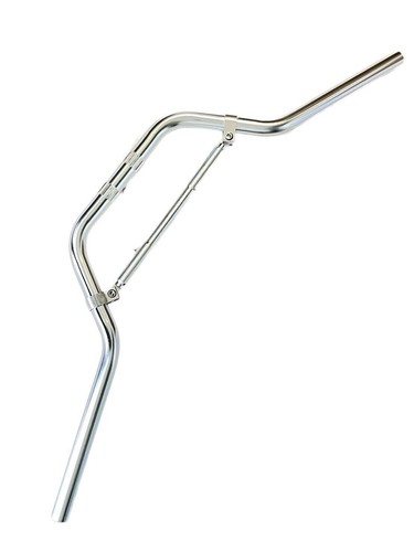 SILVER 7/8" 22mm Handle Bar Handlebar PW80 CRF YZF KXF KLX RMZ DRZ Pit Dirt Bike - Picture 1 of 3