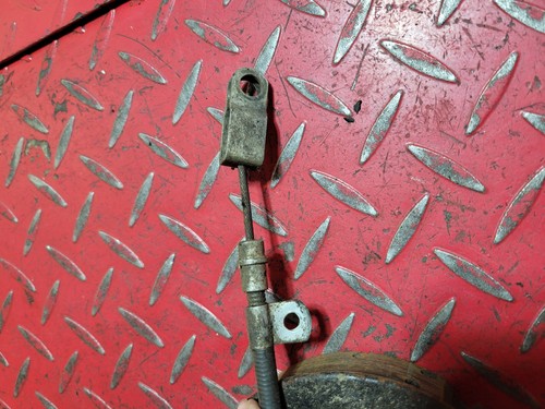 1961 Harley Davidson Scooter Topper Rear Brake Plate / Parking Brake Assembly - Picture 5 of 12