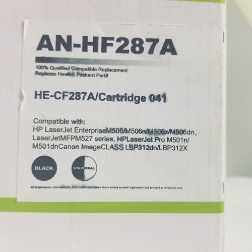 CF287A 87A Tonerkassette passend für HP Enterprise M506dh MFP M527dn Pro M501dn - Bild 2 von 4