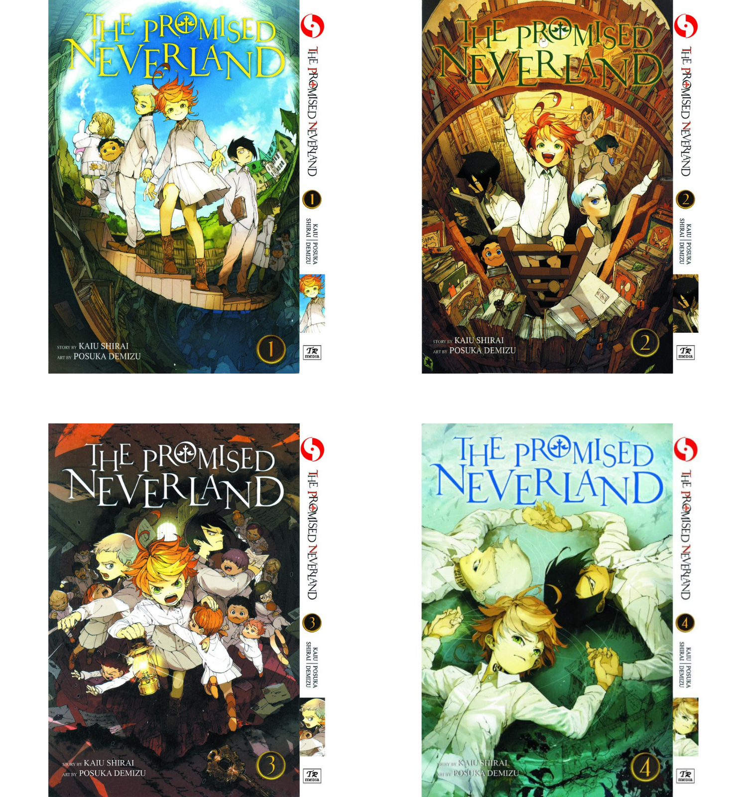 Yakusoku no Neverland (Season 1&2: VOL.1 - 23End) ~ All Region ~ English  Version