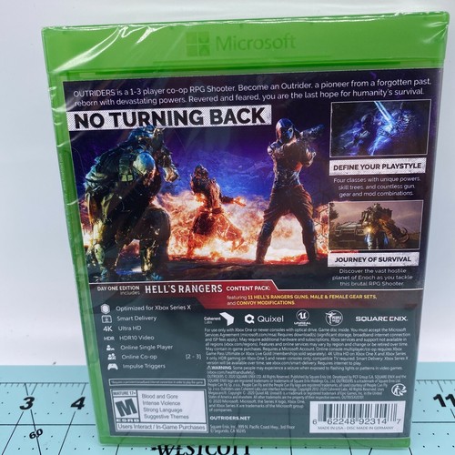 Outriders -- Day 1 Edition (Microsoft Xbox One/Series X, 2021) BRAND NEW SEALED - Picture 3 of 5