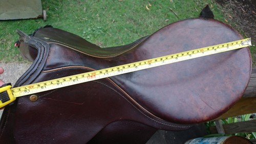 Bates Brown All Purpose Saddle 16inch - Picture 4 of 11