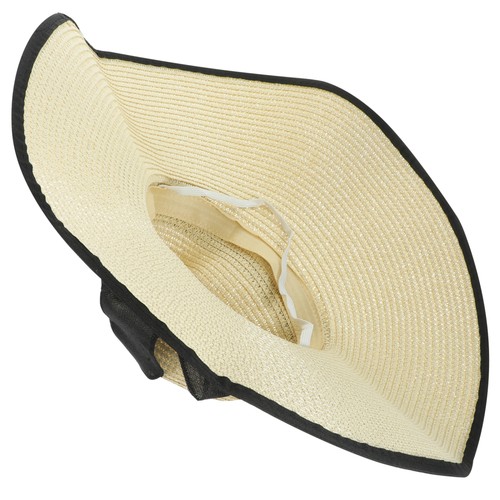 Sombreros plegables con visera de sol para mujer viaje de verano playa complejo costero - Imagen 7 de 12