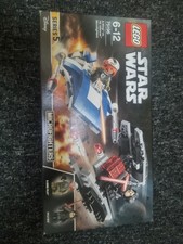 LEGO Star Wars: A-Wing vs. TIE Silencer Microfighters (75196)
