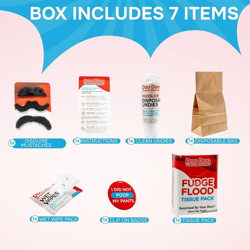 Shart Survival Kit: 7 wichtige Gegenstände für urkomisch unerwartete Notfälle - Bild 5 von 11