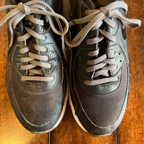 Scarpe da tennis Nike Air Max 90 Ultra Essential nere grigio scuro da donna taglia 9,5 - Foto 4 di 11