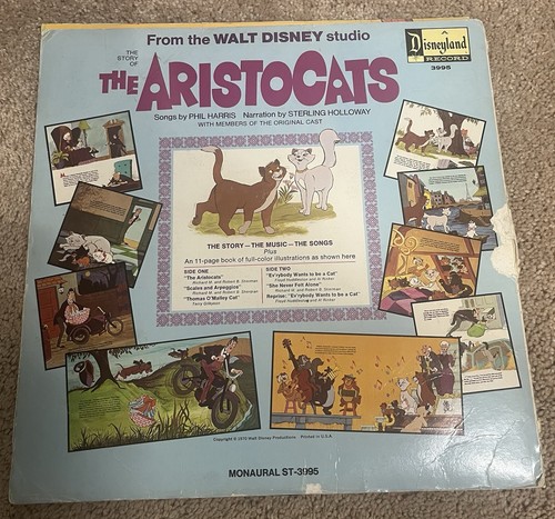 Vintage Vinyl With Book The Story Of The Aristocrats 1970 - Picture 10 of 11