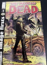 The Walking Dead #1 Tony Moore Signature With COA Image Comics 2003