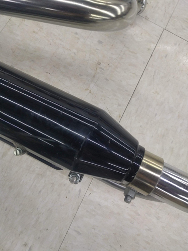 2013-2017 Harley-Davidson Softail Breakout Exhaust Mufflers And Header READ - Picture 4 of 19
