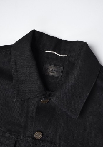 Saint Laurent FW14 Cobra Raw Denim Weste Sample By Hedi Slimane - Bild 4 von 6
