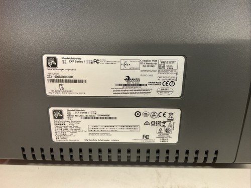 Zebra ZXP Series 7 ID Card Printer Dual Sided Laminator Z73-0M0C0000US00 - Picture 23 of 24