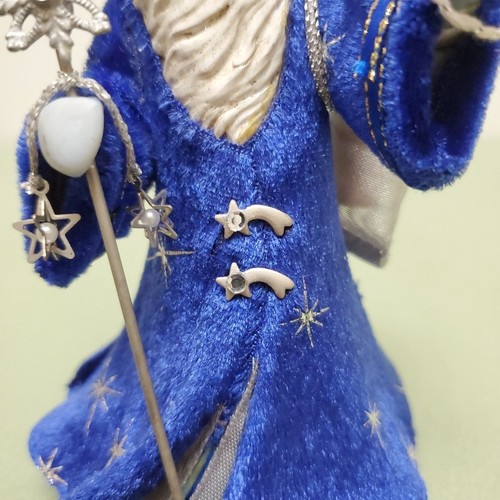 2006 Hallmark Keepsake Father Christmas Ornament #3rd In Series Blue, No Box - Picture 7 of 12