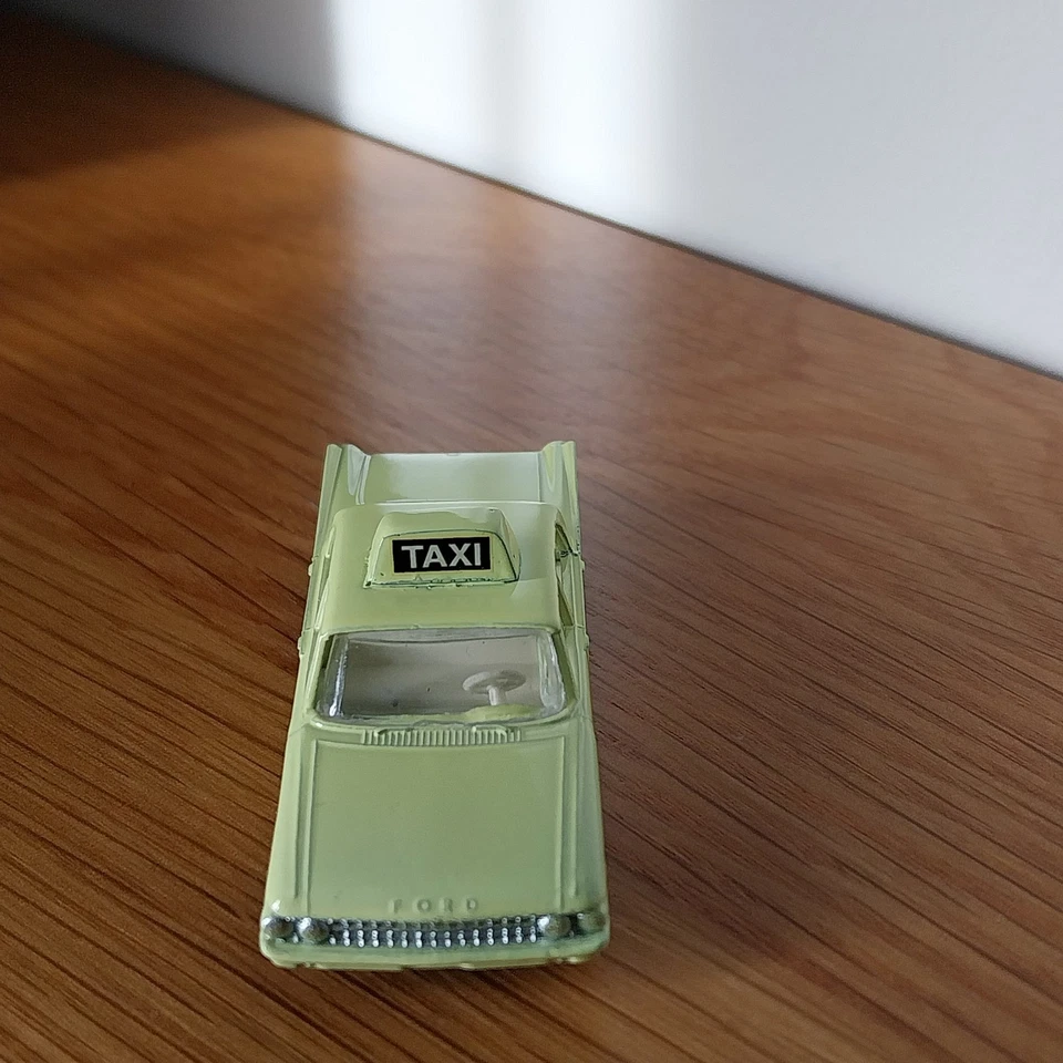 Matchbox Lesney Nº 55 Ford Fairlane Taxi Restaurado y Remodelado Ver Imágenes Foto 3 de 4