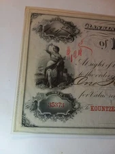 SLING'S 🪙 1880 Vintage Montana  Banking House of HL Hershfield & Brother check