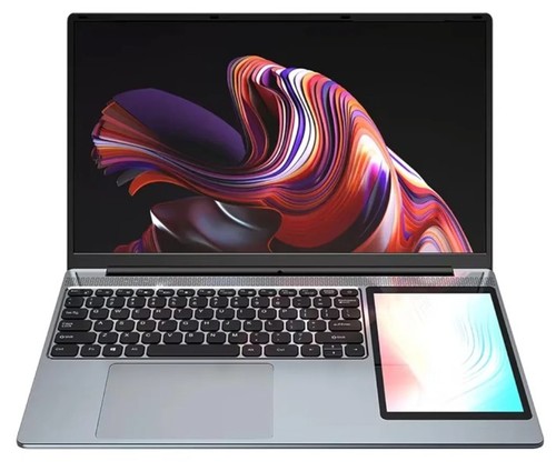 Tuofudun L10 12th Gen N100,Dual Screen Laptop,15.6 Inch IPS + 7'' Touch,8GB DDR4